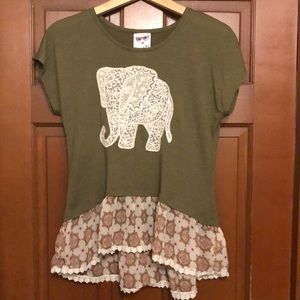 Super fun elephant tunic